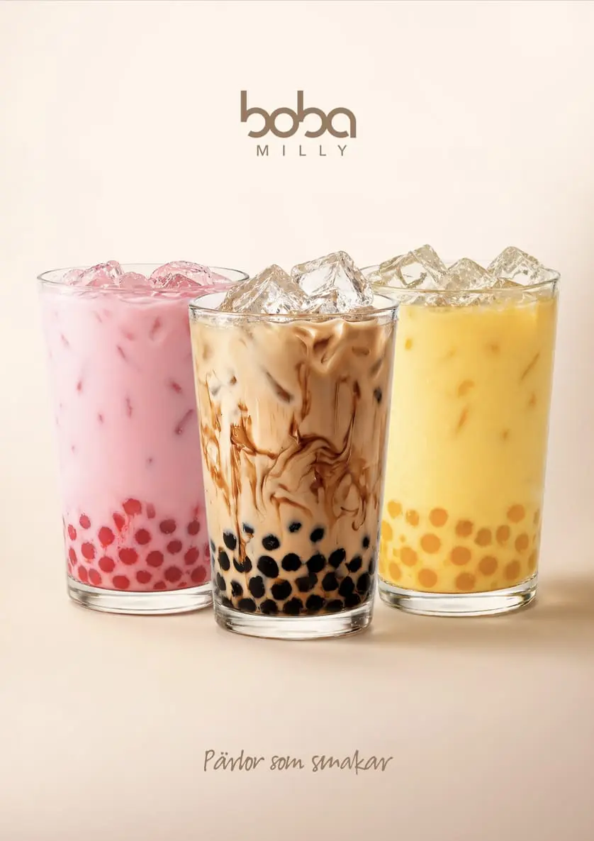 Bubble tea Boba Milly